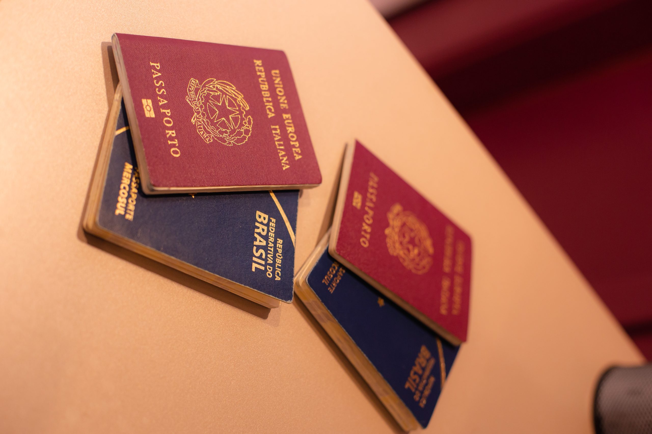 visto eua utilizando passaporte italiano