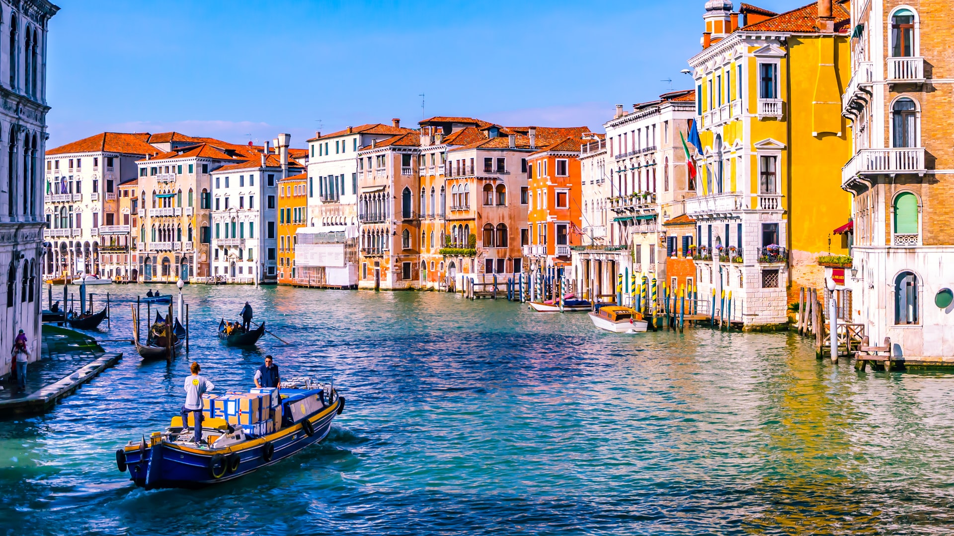 canais de veneza itália