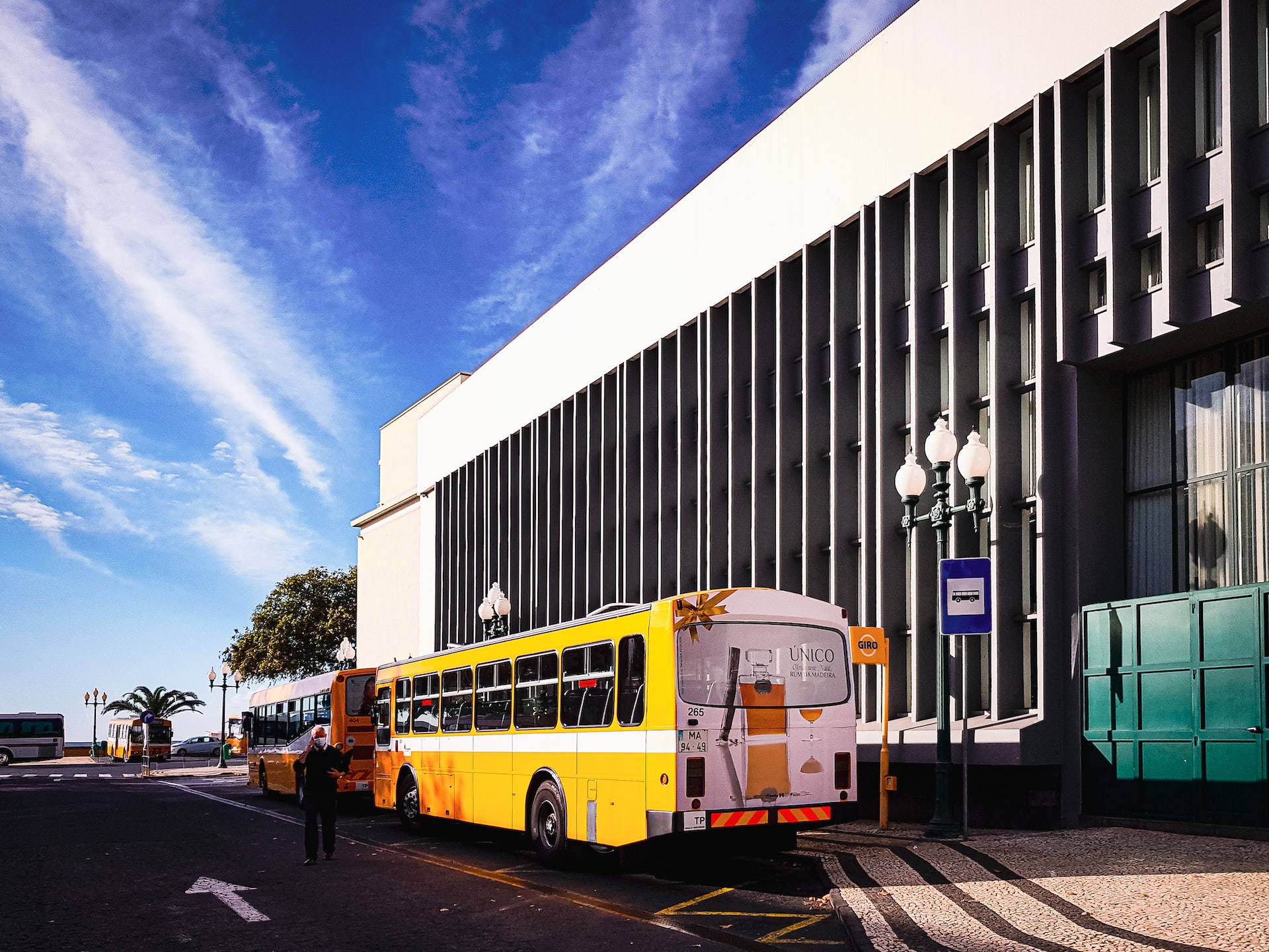 ônibus em Portugal