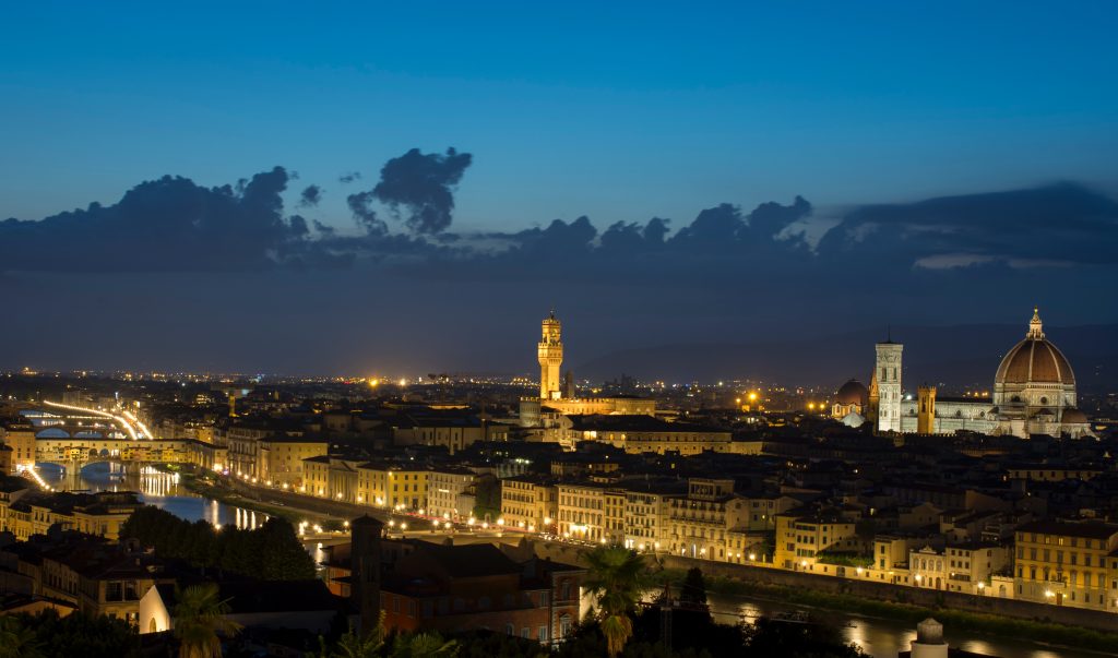 Florença: Praça Michelangelo