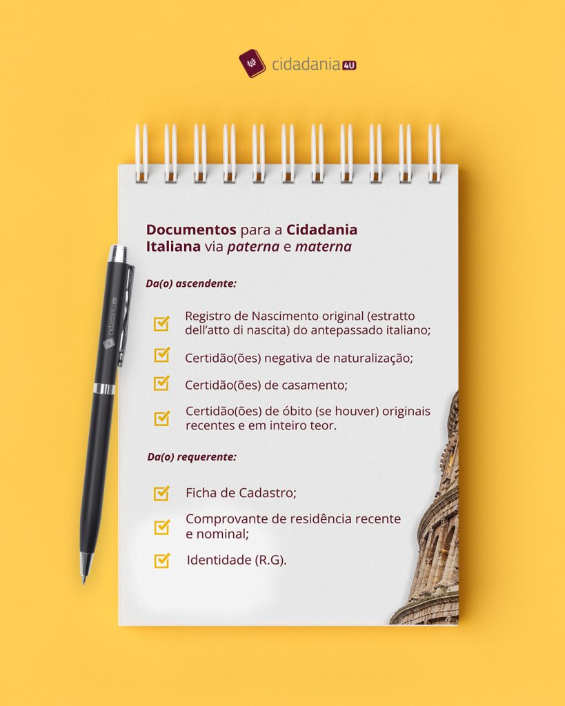 lista-de-documentos-cidadania-italiana