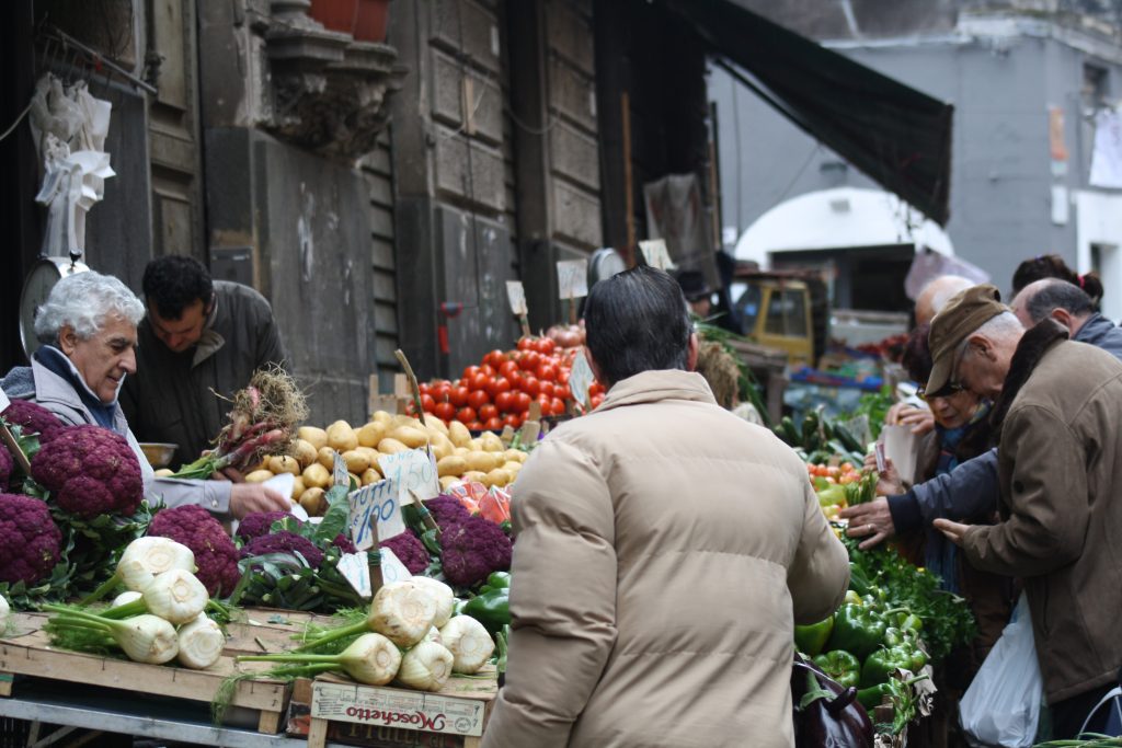 Nápoles: Mercato Pignasecca